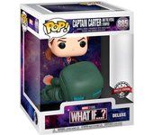 Funko - Figura Pop Marvel What If Captain Carter Exclusive - Funko Pop Coleccionable De Edición Limitada - Funko Pop Diseño Detallado Y Realista - Funko Pop Ideal Para Regalo - Funko Pop Gran Variedad De Personajes