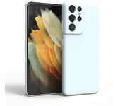 Funda para Móvil Galaxy S21 Ultra FINA Blanca con protección para lantes Blanca