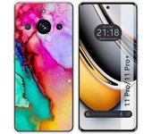 Funda Silicona para Realme 11 Pro / 11 Pro+ Plus 5G diseño Mármol 15 Dibujos