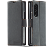 Leather Wallet Case For Samsung Z Fold 5 4 3 5G Luxury Card Holder Phone Bag Flip Book Cover for Galaxy Z Fold4 2022 Funda Etui