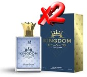 2 UNIDADES KINGDOM Eau de Toilette para hombre 100ml Montage Brands Fragancia inspirada en otros perfumes