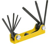 Truper - Juego de Llaves Torx Tipo Navaja - Acero Al Carbono - 8 Piezas Duraderas