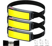 COB LED frontal 3 Modos Recargable Por USB Lámpara De Cabeza Para Senderism Y Acampar Impermeable Con Bathería De Litio