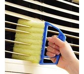 Verde Mini Persianas de Mano Azul con 7 Mangas de Microfibra Extraíbles