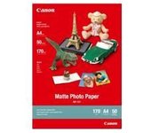Papel canon mp - 101 foto mate a4 50 hojas