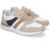 Davinia Shoes Zapatillas Casual para Hombre, Planas y Comodas, Diseño Elegante, Puntera Redonda y Cierre con Cordones, Perfectas para Uso Diario. Shoes&Blues.es TF8313-Kaki