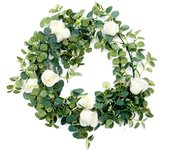 Silk Artificial Rose Vine Hanging Flowers for Wall Decoration Rattan Fake Plants Leaves Garland Romantic Wedding Home Decoration