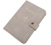 Travel Passport Cover Women Men Passport Credit Card Holder Case PU Leather Business Card Passport Wallet Travel Purse