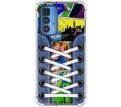 Funda Silicona Antigolpes para Motorola Edge 20 Pro diseño Zapatillas 14 Dibujos