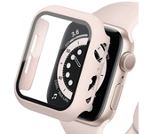 Tempered Glass+cover For Apple Watch Accessories 45mm 41mm 44mm 40mm 42mm Screen Protector Apple watch Case serie 9 4 5 6 SE 7 8