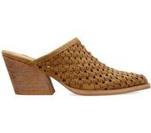 CORINA Zueco mule tacón ancho mujer