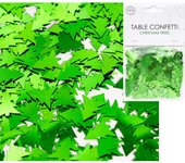 Bolsa de Confetti para mesa de Árboles de Navidad Verde de 14 g