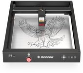 Mecpow X4 22W Poderoso Grabador Láser con Asistente de Aire Integrado, Área de Grabado Espaciosa, Punto Láser Preciso 410x400mm
