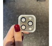 Luxury Diamond Camera Protector For IPhone 16 14 15 13 11 Pro Max Metal Ring Lens Glass On Iphone 12 13 Mini 14 15 Plus