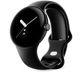Reloj Inteligente Google Pixel Watch con Seguimiento de Actividad y Frecuencia Cardíaca - Acero Inoxidable Negro Mate con Correa Activa de Obsidiana, LTE