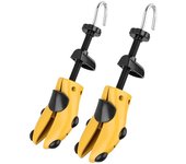 Ensanchador de zapatos para hombres y mujeres, longitud y ancho de zapatos ajustables, ensanchador de zapatos de plástico Ensanchador de zapatos para zapatos de hombres y mujeres，2piezas