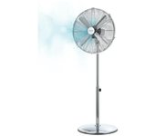 CECOTEC 08235 Ventilador de Pie Retro 50W: Silencioso, Ajustable y Seguro con 3 Velocidades