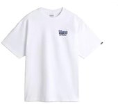 Camiseta Hombre Vans Legacy Blanca Azul