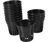 Metas autorriego para Plantas (12 Unidades), de plástico Negro, de Malla para Acuario
