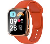 Case+Strap For Xiaomi Redmi Watch 3 SmartWatch Wristband Bracelet for Xiaomi Redmi Watch 3 Active/Lite Strap Silicone Watchband