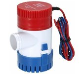 Bomba de achique totalmente sumergible de 1100 GPH para barco, 12 V, bomba de agua de achique para barco de pesca, yate, RV o barco