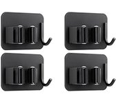 Soporte de Escoba Montaje en Pared - Pack de 4
