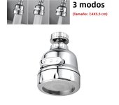 3 Modes Kitchen Faucet Adapter 360° Swivel Faucet Sprayer Filter Diffuser Kitchen Water Saving Nozzle Head Bath Tap Connector