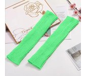 Fashion Winter Women Solid Candy Color Knit Leg Warmers Loose Style Boot Knee High Boot Stockings Leggings Gift Warm Boots Leg