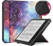For Kobo Libra Colour Case 2024 7 Inch Multi-folding Stand Soft TPU Back Smart Shell for Kobo Libra Colour Cover Auto Sleep/Wake