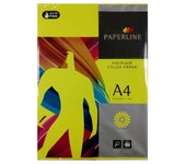 FABRISA PAPEL A4 500H 80GR PAPERLINE AMARILLO FLUOR CYBER VARIOS PAPELERIA