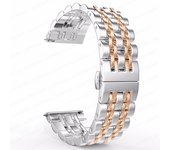 22mm 20mm Band for Samsung Galaxy Watch 3 4 5 45mm Gear S3 46mm 42mm Active2 40 44mm Stainless Steel Strap for Amazift BIP 2 GTR