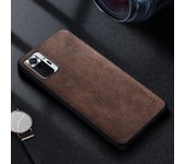 Premium Luxury leather Phone Case for Xiaomi Redmi Note 10 Pro Max 10S 10T Retro Business Style Solid color cover funda