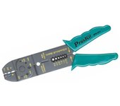 Tenaza crimpadora, pela,corte cables y tornillos