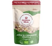 Granola de quinoa con manzana y canela bio Quinua Real 250g.