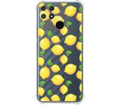 Funda Silicona Antigolpes para Realme Narzo 50A diseño Limones Dibujos
