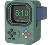 Soporte de carga de silicona para Apple Watch, base de carga para iWatch (49mm, 45mm, 44mm, 42mm, 41mm, 40mm, 38mm)