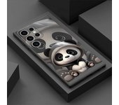 Cute Panda Phone Case for Samsung Galaxy S22 Plus S21 5G S21 FE S24 S25 Ultra S20 S23 Ultra S22 Ultra Cover