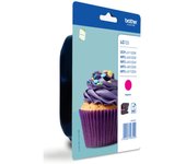 Cartucho de Tinta Brother LC123MBP Magenta - Tinta a Base de Pigmentos - Alta Calidad