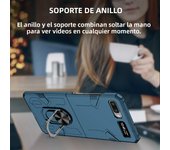Anti-Drop Finger Ring Folding Coque Case for Samsung Galaxy Z Flip 5 4 3 2 1 Flip5 flip2 Flip1 Flip4 Flip3 5G Hard Cover Fundas