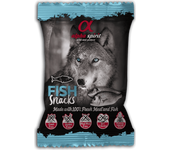 Alpha Spirit Snack Perro Sabor Pescado 24x50gr  (1,2Kg) Snacks naturales perro Snacks 100% naturales perro Snacks para perro