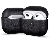 Leather Case For AirPods 4 Business Earphone Cases For Apple AirPods 4 4th Generation 2024 Cover Headset Shell Mag