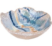 Signes Grimalt Bandeja | Bandeja de Vajilla Plateado Bohemio 11X29X30cm