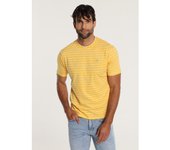 BENDORFF - Camiseta slub de manga corta a rayas