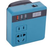 120W Lithium Battery Inverter DC 18-21V To AC 220V Multiple Protections Battery Inverter Transformer for DeWalt Makita Milwaukee