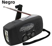 Portable Solar Hand Crank AM/FM Radio for Survival,Rechargeable Battery Powered Radio,USB Charger,Flashlight,Reading Lamp
