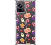 Funda Silicona Antigolpes para Motorola Edge 30 Ultra 5G diseño Dulces 01 Dibujos