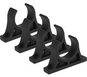 Pack of 4 Kayak Paddle Clips Kayak Accessories Plastic Paddle Oar Holder Clips Keeper for Kayak Canoe Rowing Boat