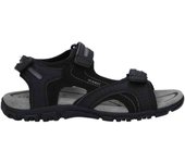 Sandalias GEOX Strada para hombre en color negro