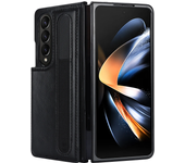 PU Leather Purse Phone Case for Samsung Galaxy Z Fold 6 5 4 3 Fold5 Fold4 Fold65G Pen Slot Card Holder Shockproof  Stand Cover