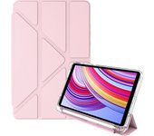 Tablet for Xiaomi Poco Pad 12.1 Case with Pen Holder Multi-folding Stand Clear Back Cover for Funda Redmi Pad Pro 12 1 5g Case